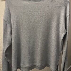 Zara Girls Heather Gray Knit Top